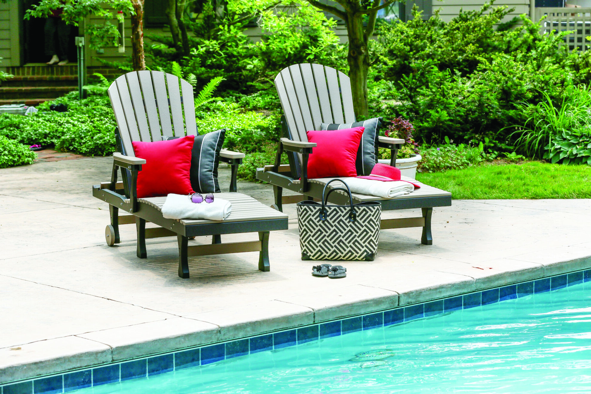 Bosman Comfo Back Chaise Lounge