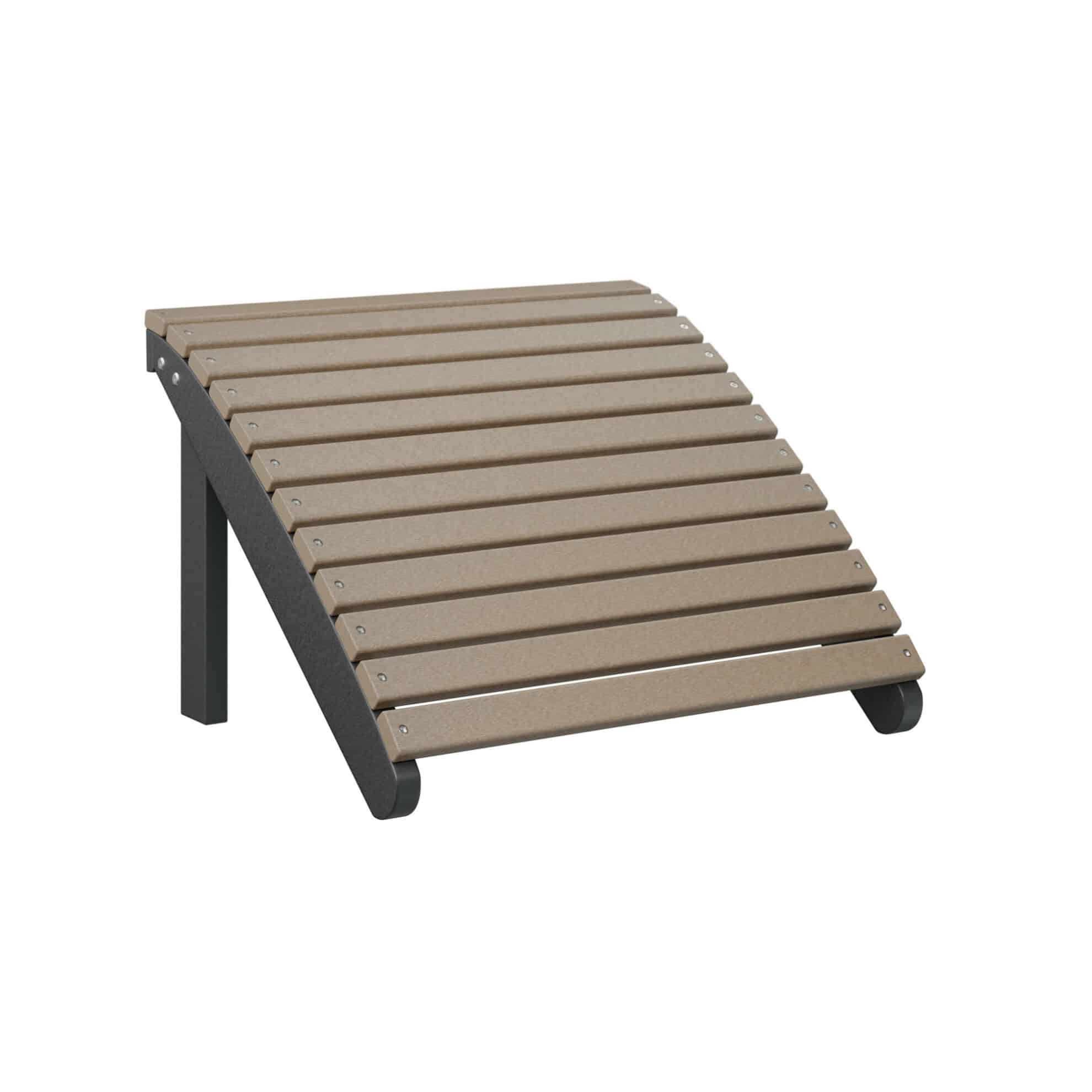 Stationary Adirondack Footstool