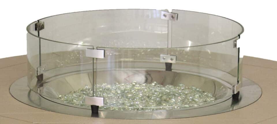 20-r round glass wind guard