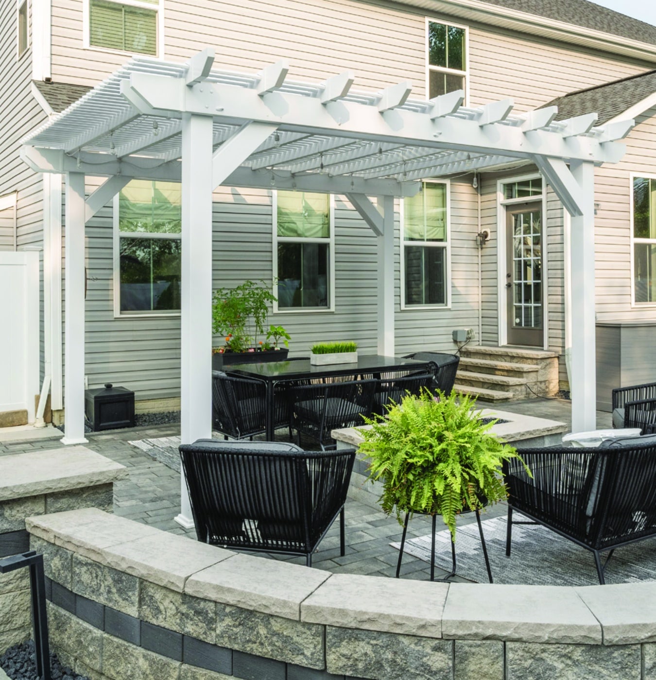 Urbana Vinyl Pergola - Bosman