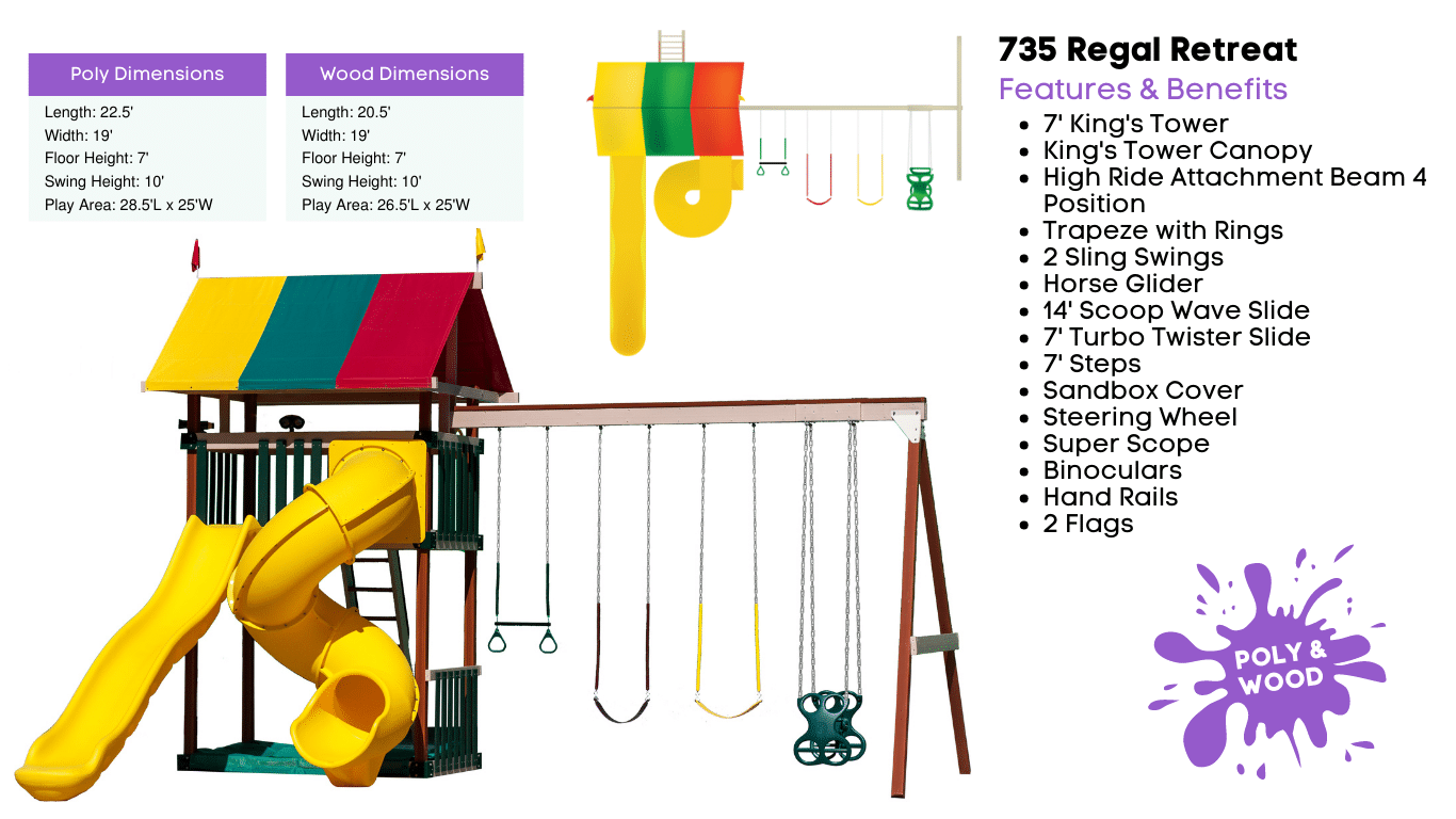 735 Regal Retreat - Playset