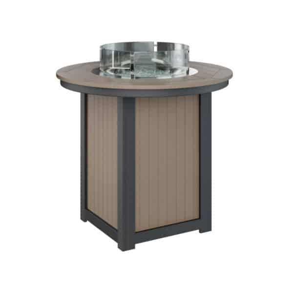 Donoma 44" Round Bar Fire Table