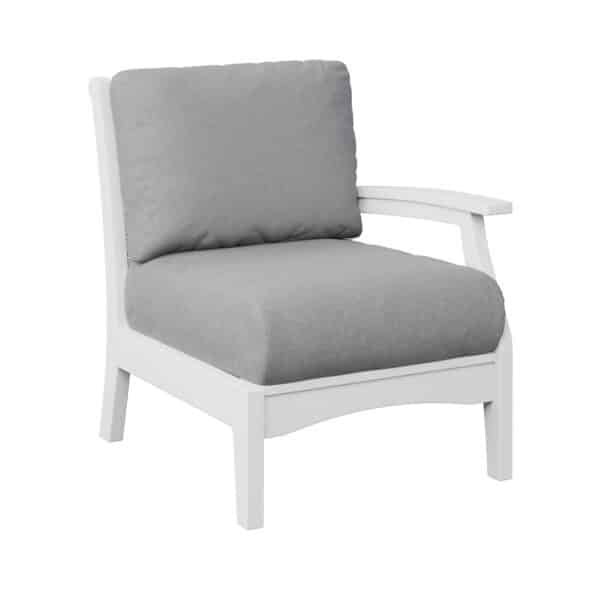 Classic Terrace Arm Sectional Club Chair – LEFT