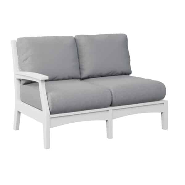 Classic Terrace Arm Sectional Loveseat – Right