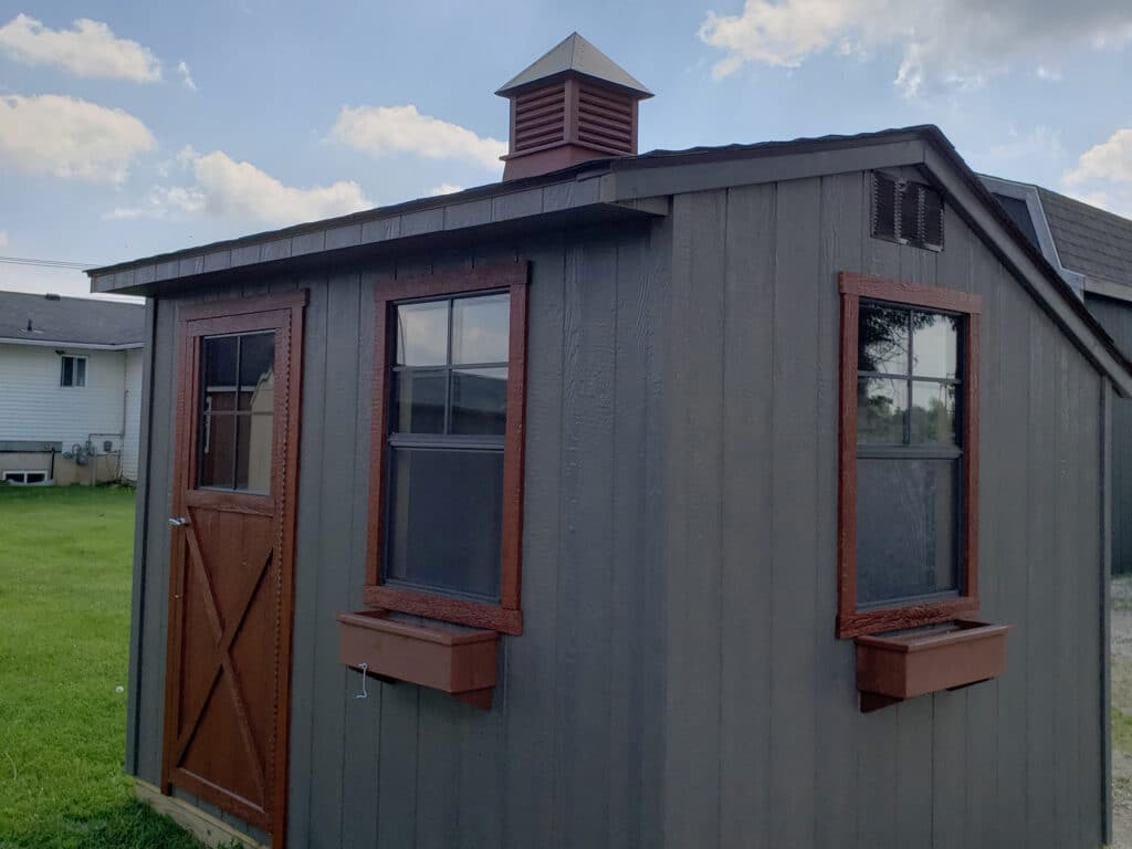 8 x 10 Delaware Shed