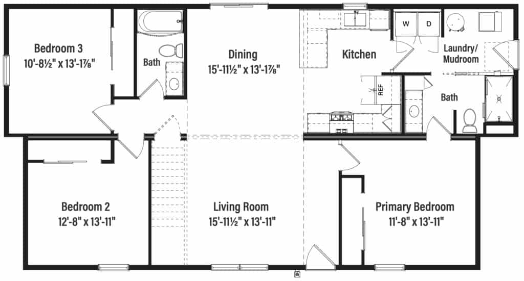 Cypress Modular Home Floorplan