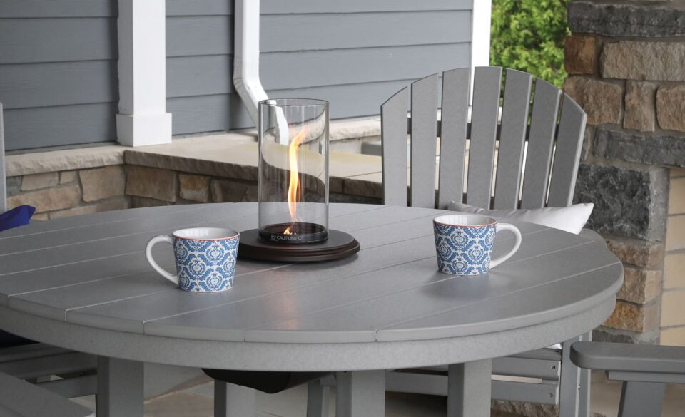 Intrique fire feature