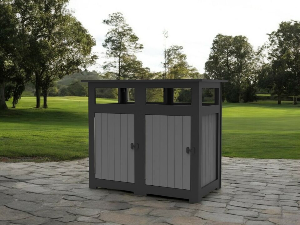 Double Garbage Bin