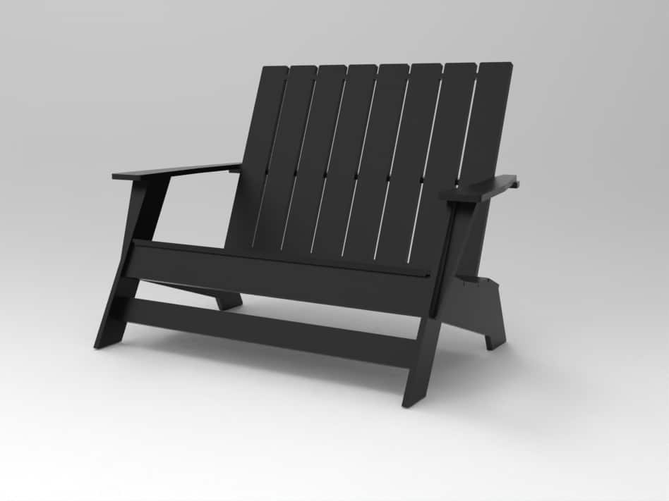 Modern Adirondack Bench