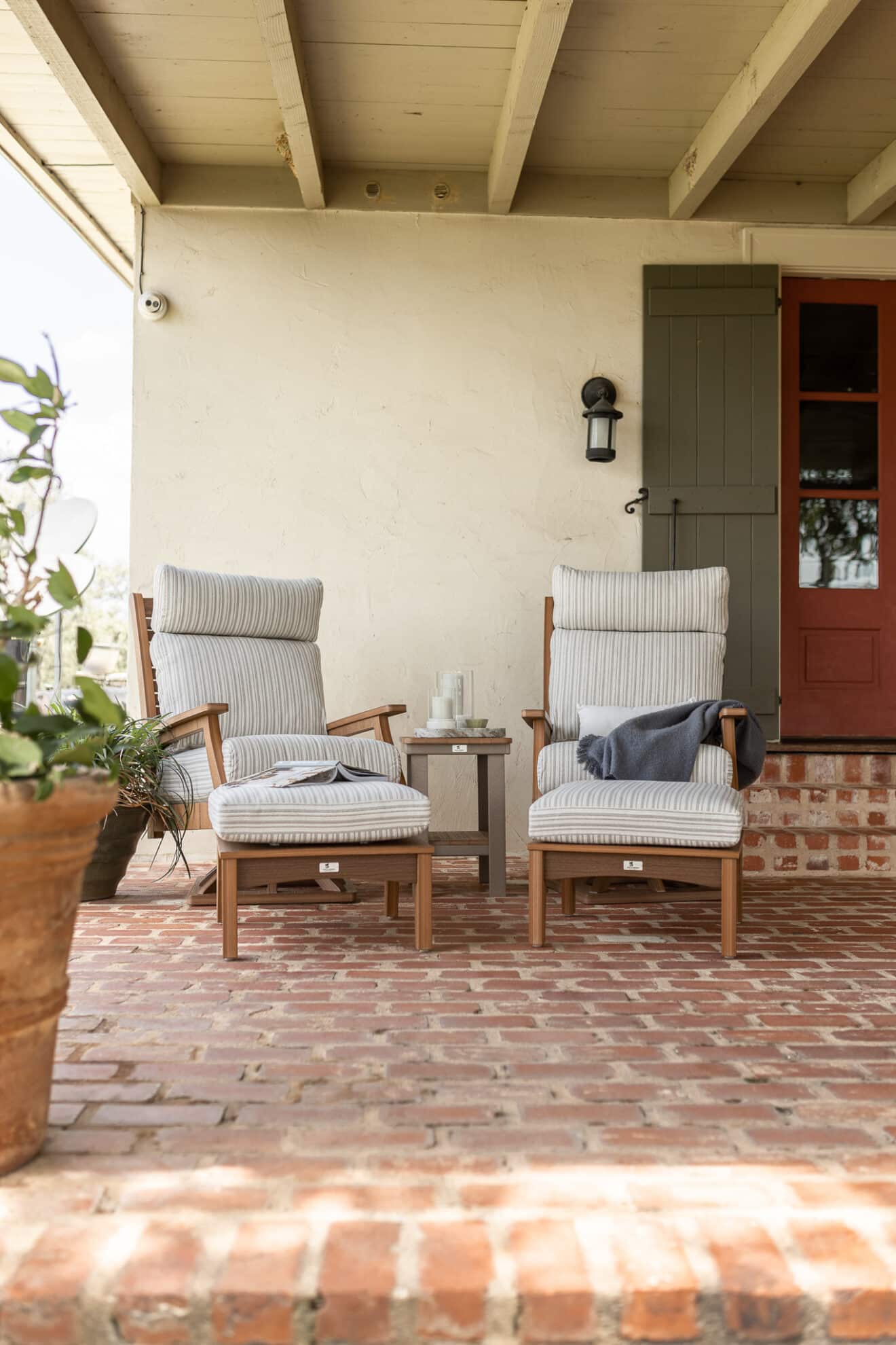 High back swivel rocker classic terrace