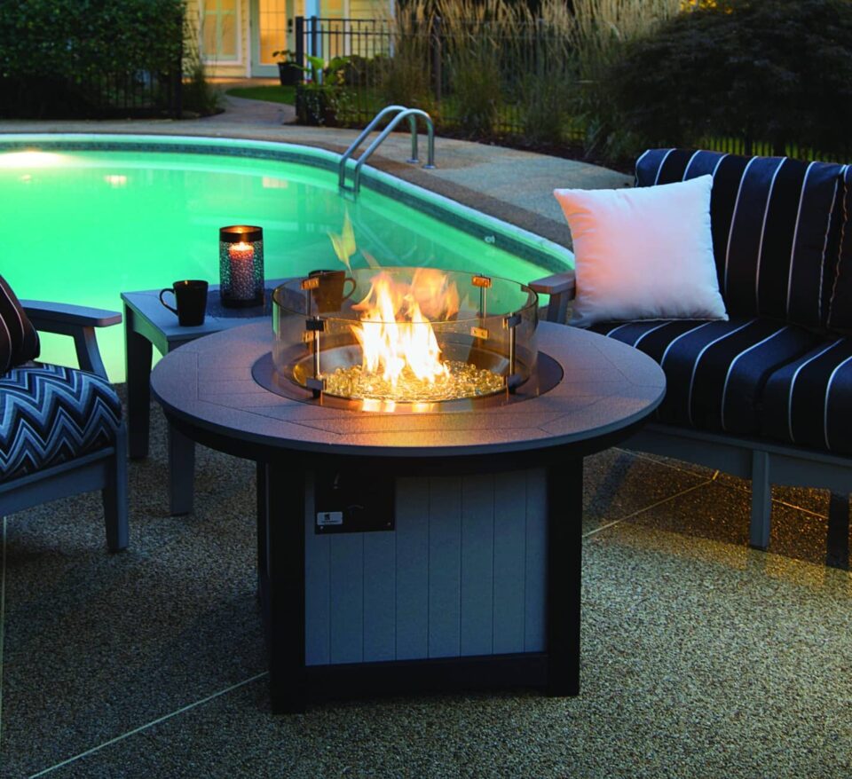 outdoor firetable