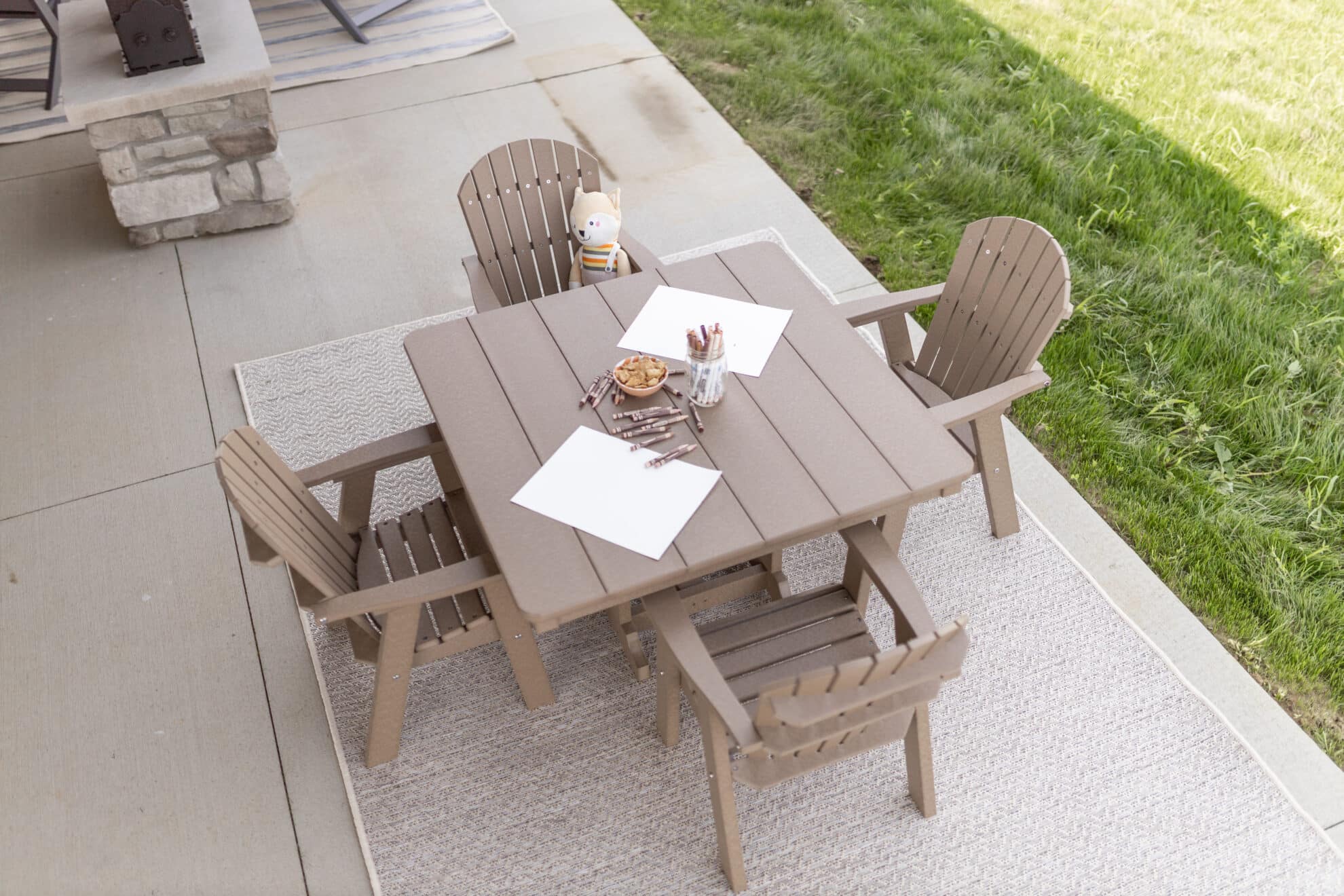kids square table