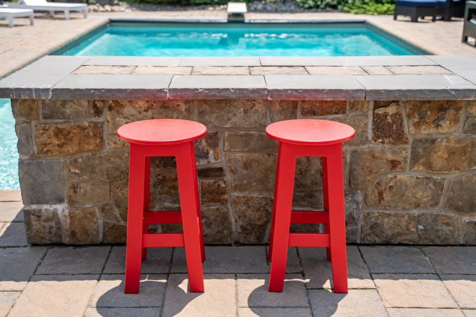 Round Pub Stool