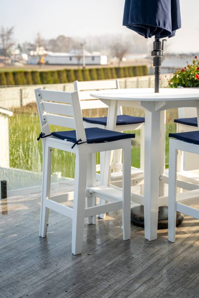 Armless Pub Chair