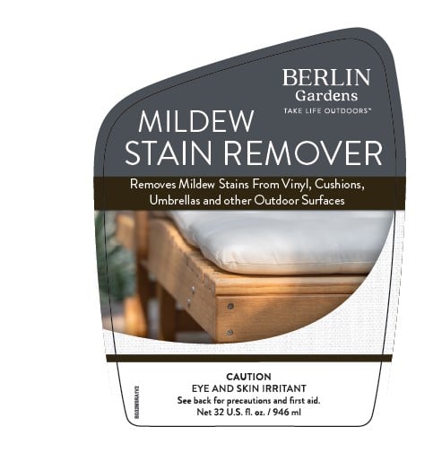 Mildew stain remover