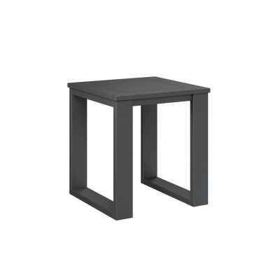 7-Nordic-Square End Table-MGP-Black