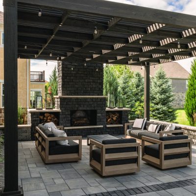 Vineyard Wood Pergola