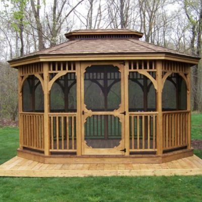 Octagon Wood Gazebos