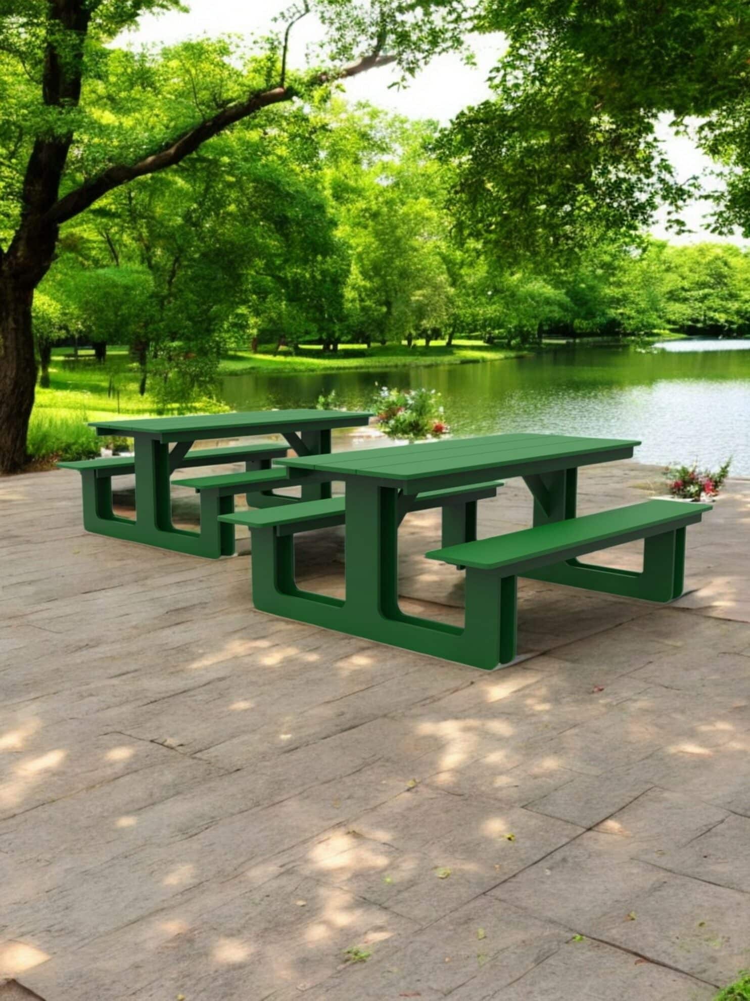 Rectangular picnic Table