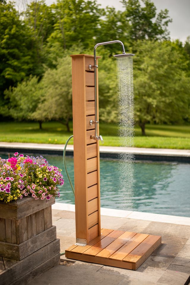 Outdoor shower