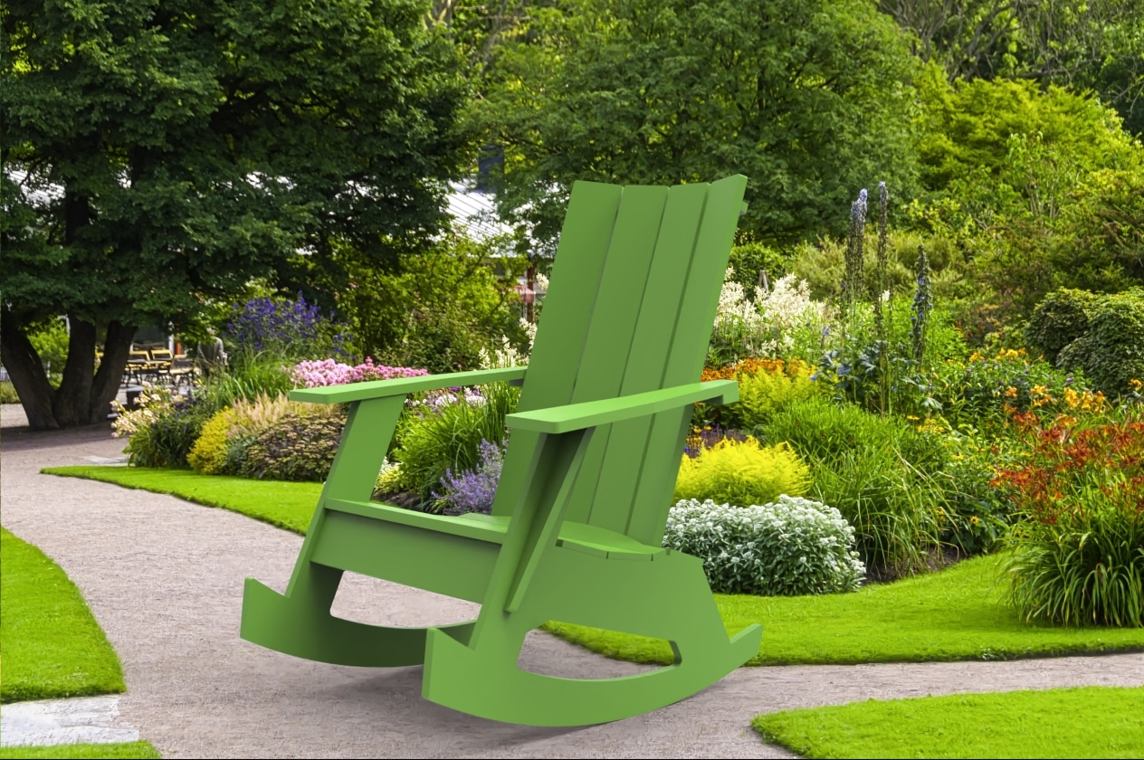 Modern Adirondack Rocker